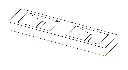 Double integral sink ALMA — isometric line drawing