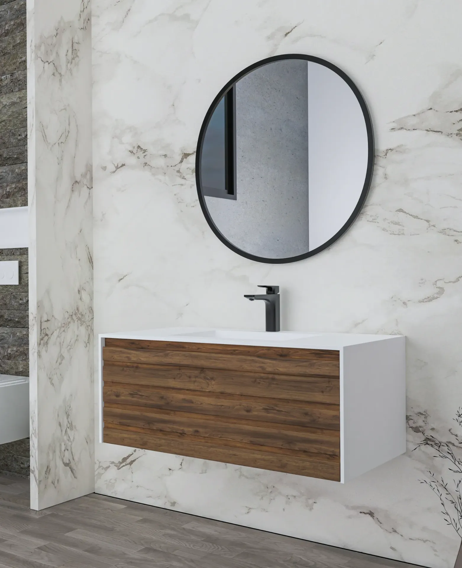 CASA (60cm, 2 Drawer with Internal Drawer)