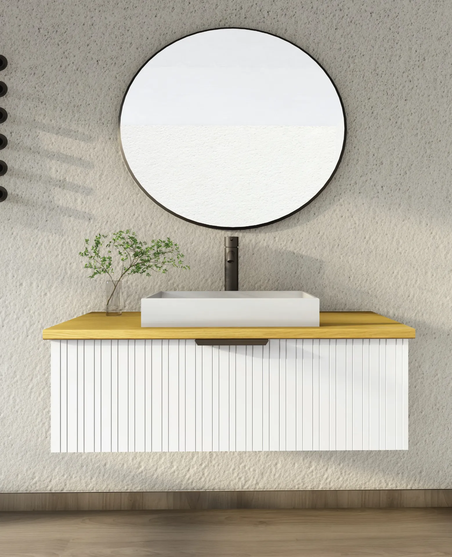 מוד (60cm, קוריאן לבן, צבע PU מס: MR-001)