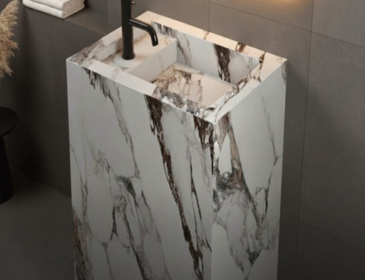 Porcelain Pedestal Sink Modern - Made to Measure