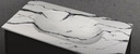 Pressed Porcelain Sink Organica - Made to Measure