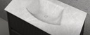 כיור פורצלן בכבישה נאטו - לפי מידה